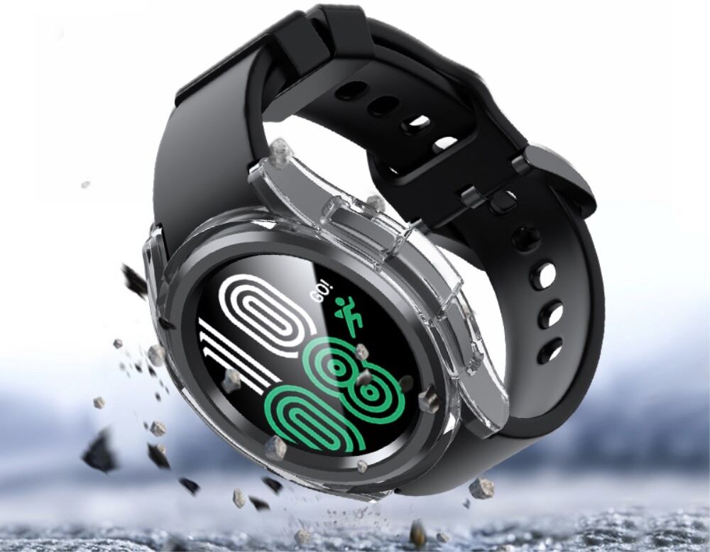 Samsung Galaxy Watch 6 44MM Hoesje - Hard Plastic - Bumper - Roze Goud afbeelding 3