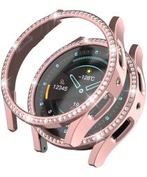 Samsung Galaxy Watch 6 44MM Hoesje - Hard Plastic - Diamant Roze