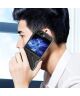 Samsung Galaxy Z Flip 5 Magnetische Kickstand Back Cover Blauw