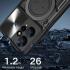 Xiaomi Redmi Note 12 Hoesje met Camera Slider en Kickstand Zwart afbeelding 4