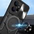 Xiaomi Redmi Note 12 Hoesje met Camera Slider en Kickstand Zwart afbeelding 8