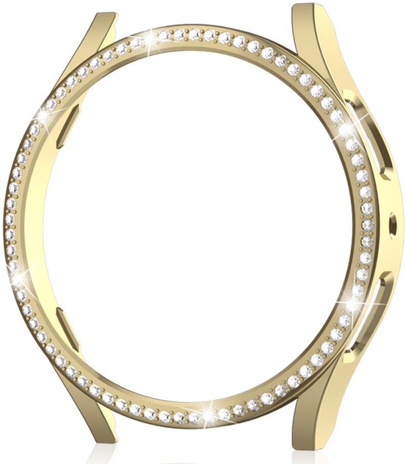 Samsung Galaxy Watch 6 40MM Hoesje - Hard Plastic - Diamant Goud afbeelding 3
