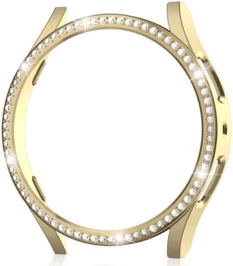 Samsung Galaxy Watch 6 40MM Hoesje - Hard Plastic - Diamant Goud afbeelding 3