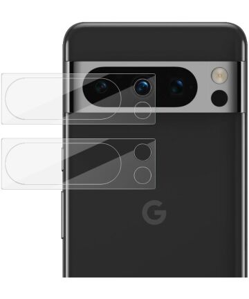 Imak Google Pixel 8 Pro Camera Lens Protector Tempered Glass (2-Pack) Screen Protectors