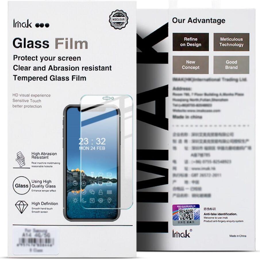 Imak H Apple iPhone 15 Plus Screen Protector 9H Tempered Glass afbeelding 9