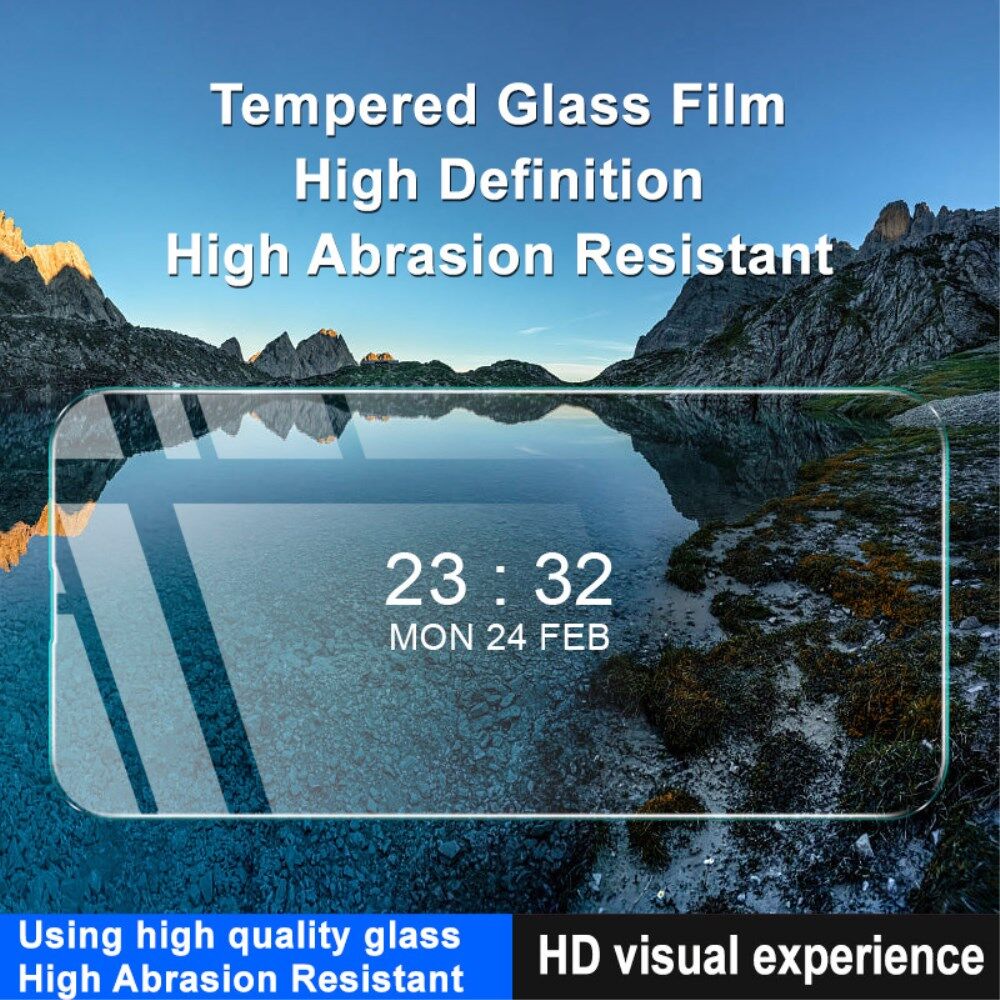 Imak H Apple iPhone 15 Screen Protector 9H Tempered Glass afbeelding 4