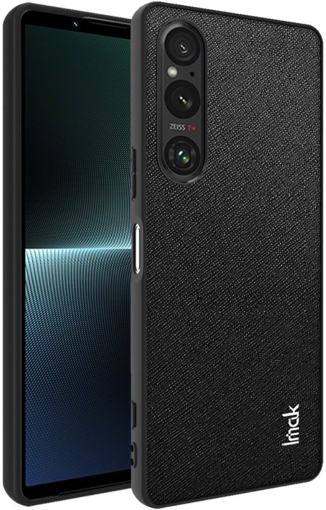 Imak LX-5 Sony Xperia 1 V Hoesje Back Cover Zwart afbeelding 1