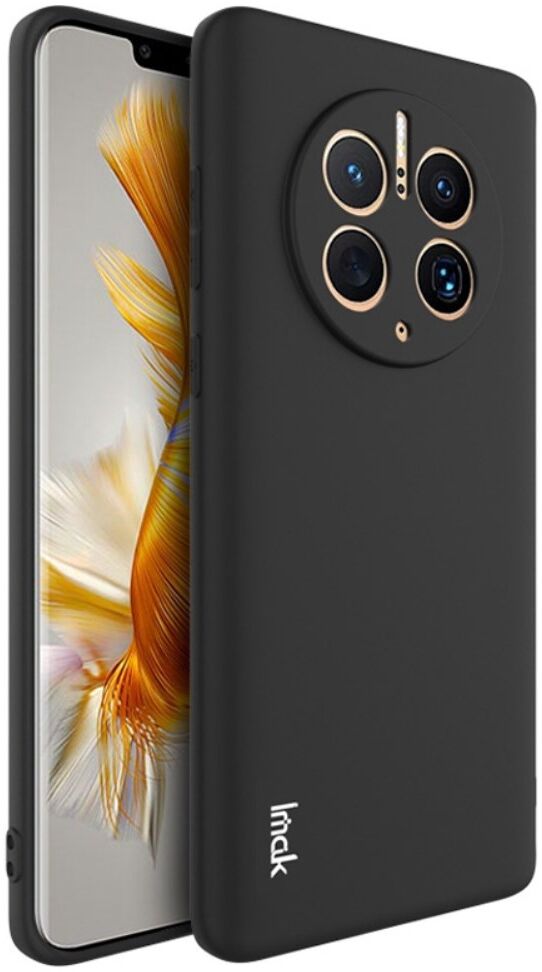 IMAK UC-3 Huawei Mate 50 Pro Hoesje Dun TPU Back Cover Zwart afbeelding 1