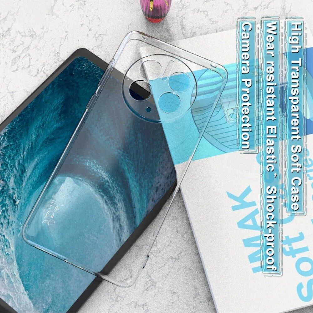 Imak UX-5 Series Huawei Mate 50 Pro Hoesje Flexibel TPU Transparant afbeelding 3