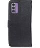 KHAZNEH Nokia G42 Hoesje Portemonnee Book Case Zwart