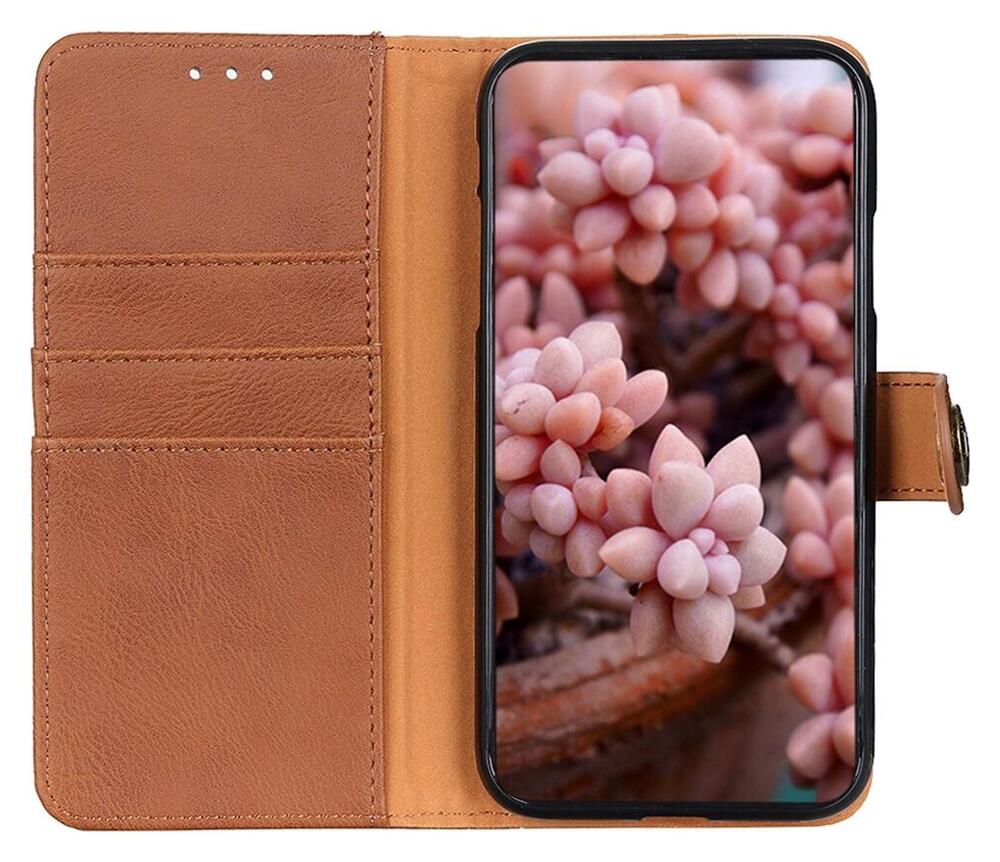 KHAZNEH Nokia G42 Hoesje Portemonnee Book Case Bruin afbeelding 1