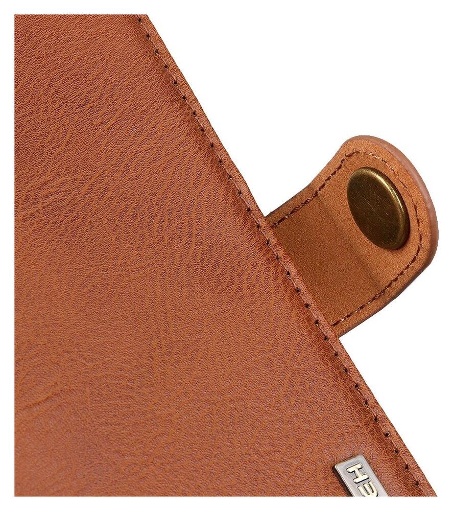 KHAZNEH Nokia G42 Hoesje Portemonnee Book Case Bruin afbeelding 6