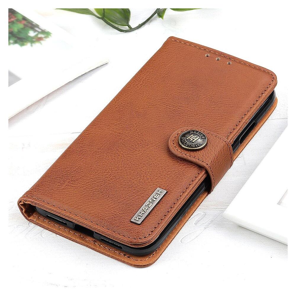KHAZNEH Nokia G42 Hoesje Portemonnee Book Case Bruin afbeelding 7