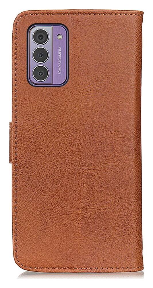 KHAZNEH Nokia G42 Hoesje Portemonnee Book Case Bruin afbeelding 8