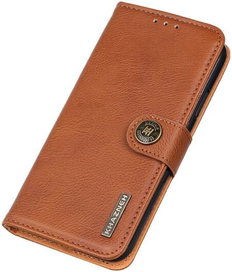KHAZNEH Nokia G42 Hoesje Portemonnee Book Case Bruin afbeelding 4