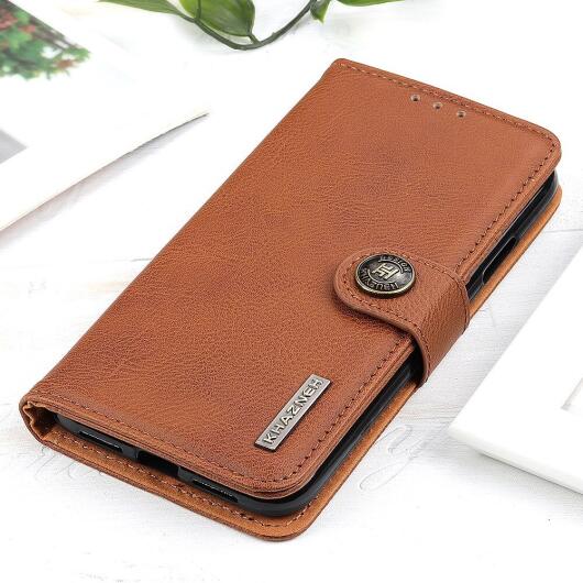 KHAZNEH Nokia G42 Hoesje Portemonnee Book Case Bruin afbeelding 7