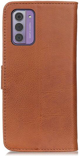 KHAZNEH Nokia G42 Hoesje Portemonnee Book Case Bruin afbeelding 8