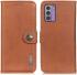KHAZNEH Nokia G42 Hoesje Portemonnee Book Case Bruin afbeelding 2