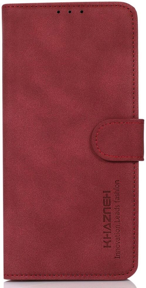 KHAZNEH OnePlus Nord 3 Hoesje Retro Wallet Book Case Rood afbeelding 7