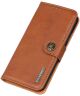 KHAZNEH OnePlus Nord 3 Hoesje Portemonnee Book Case Bruin