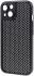 Apple iPhone 15 Hoesje Honingraat Back Cover Zwart afbeelding 2