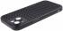 Apple iPhone 15 Hoesje Honingraat Back Cover Zwart afbeelding 3