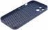 Apple iPhone 15 Hoesje Honingraat Back Cover Blauw afbeelding 7