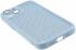 Apple iPhone 15 Hoesje Honingraat Back Cover Lichtblauw afbeelding 5
