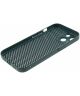 Apple iPhone 15 Hoesje Honingraat Back Cover Groen