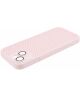 Apple iPhone 15 Hoesje Honingraat Back Cover Roze