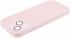 Apple iPhone 15 Hoesje Honingraat Back Cover Roze afbeelding 4