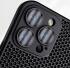 Apple iPhone 15 Pro Max Hoesje Honingraat Back Cover Blauw afbeelding 5