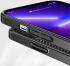 Apple iPhone 15 Pro Max Hoesje Honingraat Back Cover Lichtblauw afbeelding 4