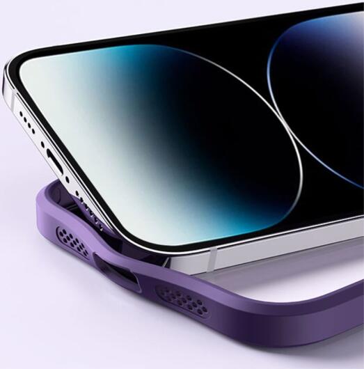 Apple iPhone 15 Pro Hoesje met MagSafe Kickstand Transparant afbeelding 7