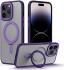 Apple iPhone 15 Pro Max Hoesje met MagSafe Kickstand Transparant afbeelding 2