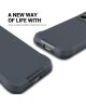 Apple iPhone 15 Pro Hoesje Metalen Kickstand Back Cover Grijs