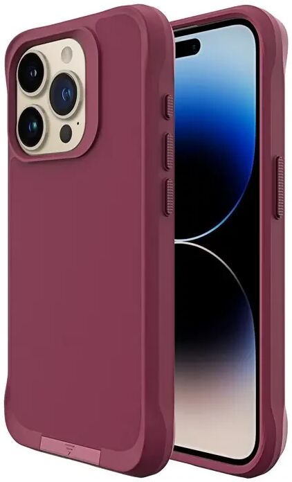 Apple iPhone 15 Pro Hoesje Metalen Kickstand Back Cover Rood afbeelding 11