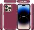 Apple iPhone 15 Pro Hoesje Metalen Kickstand Back Cover Rood afbeelding 10