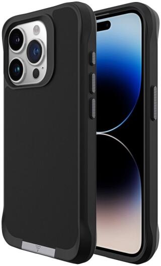 Apple iPhone 15 Pro Max Hoesje Metalen Kickstand Back Cover Zwart afbeelding 11