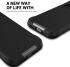 Apple iPhone 15 Pro Max Hoesje Metalen Kickstand Back Cover Zwart afbeelding 8