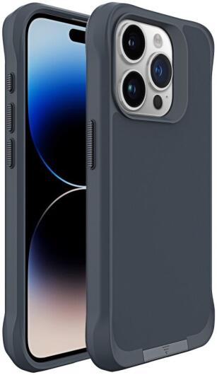 Apple iPhone 15 Pro Max Hoesje Metalen Kickstand Back Cover Grijs afbeelding 12