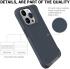 Apple iPhone 15 Pro Max Hoesje Metalen Kickstand Back Cover Grijs afbeelding 9