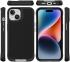 Apple iPhone 15 Plus Hoesje Metalen Kickstand Back Cover Zwart afbeelding 10