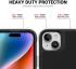 Apple iPhone 15 Plus Hoesje Metalen Kickstand Back Cover Zwart afbeelding 6
