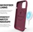 Apple iPhone 15 Plus Hoesje Metalen Kickstand Back Cover Rood afbeelding 2