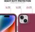 Apple iPhone 15 Plus Hoesje Metalen Kickstand Back Cover Rood afbeelding 6
