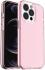 Apple iPhone 15 Pro Hoesje TPU Back Cover Roze Transparant