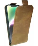 Rosso Element Apple iPhone 15 Plus Hoesje Verticale Flip Case Bruin