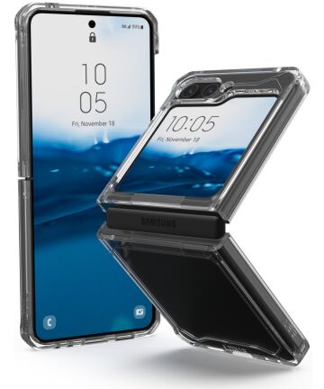 Urban Armor Gear Plyo Samsung Galaxy Z Flip 5 Hoesje Transparant Hoesjes
