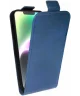 Rosso Element Apple iPhone 15 Hoesje Verticale Flip Case Blauw
